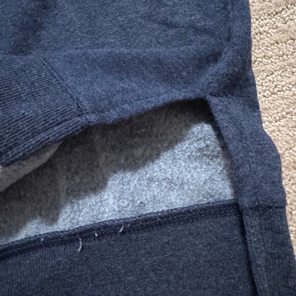 Colosseum West Virginia Mountaineers Blue Embroidered Hoodie Sweatshirt Womens L - Picture 4 of 7